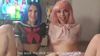 play Gameriten gefilmd terwijl ze lul zuigen en seks hebben